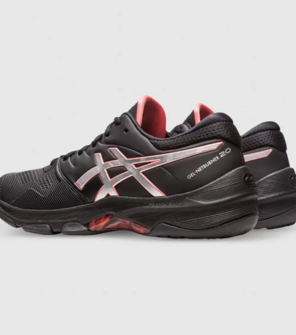 Cheap Gel-Netburner 20 (D Wide) Womens Netball Shoes Women Netball