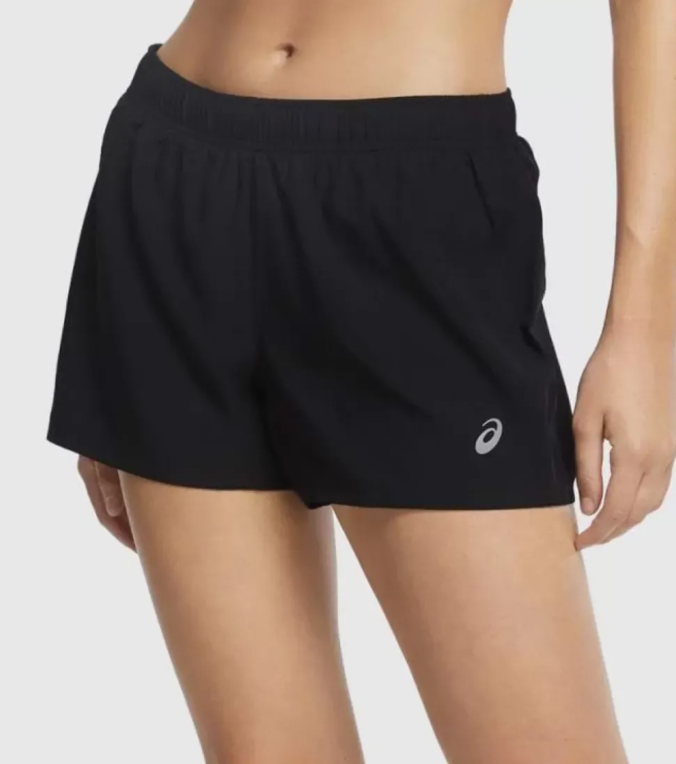 Hot Silver 4 Inch Short Womens Women Shorts