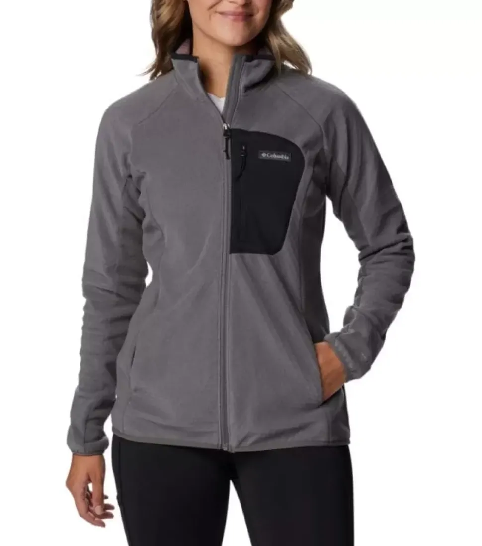 Clearance Outdoor Tracks Full Zip Fleece Jacket Womens Women Tees