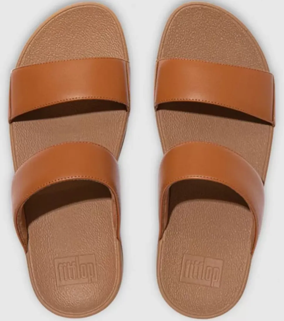 New Lulu Leather Slides Womens Women Sandals & Thongs