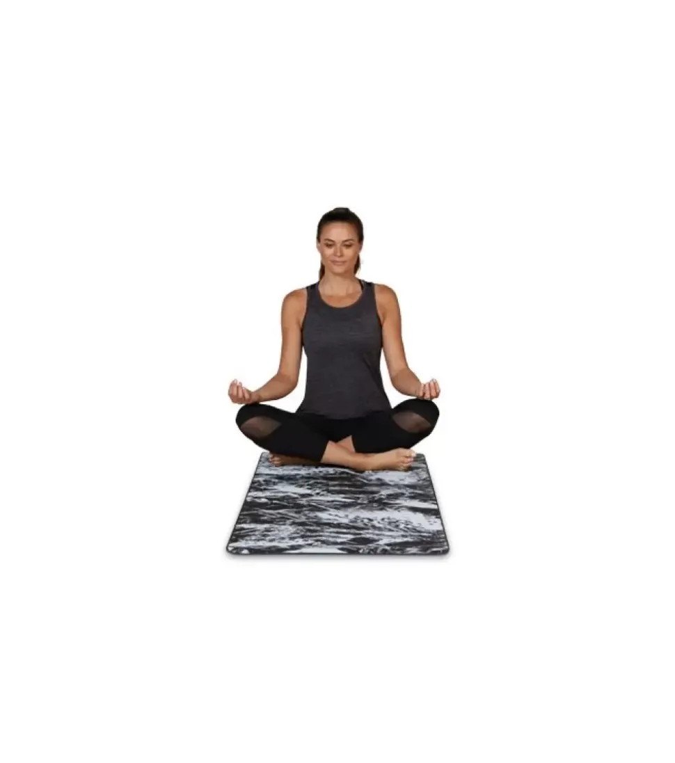 Shop Premium Support 6Mm Yoga Mat Dark Marble Women Yoga Mats