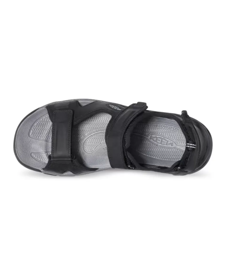 Hot Targhee Iii Open Toe Sandal Mens Black Grey Men Sandals & Thongs