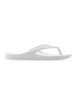 Cheap Revive Arch Support Thong Mens White Men Sandals & Thongs