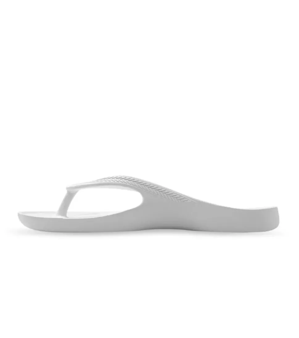 Cheap Revive Arch Support Thong Mens White Men Sandals & Thongs
