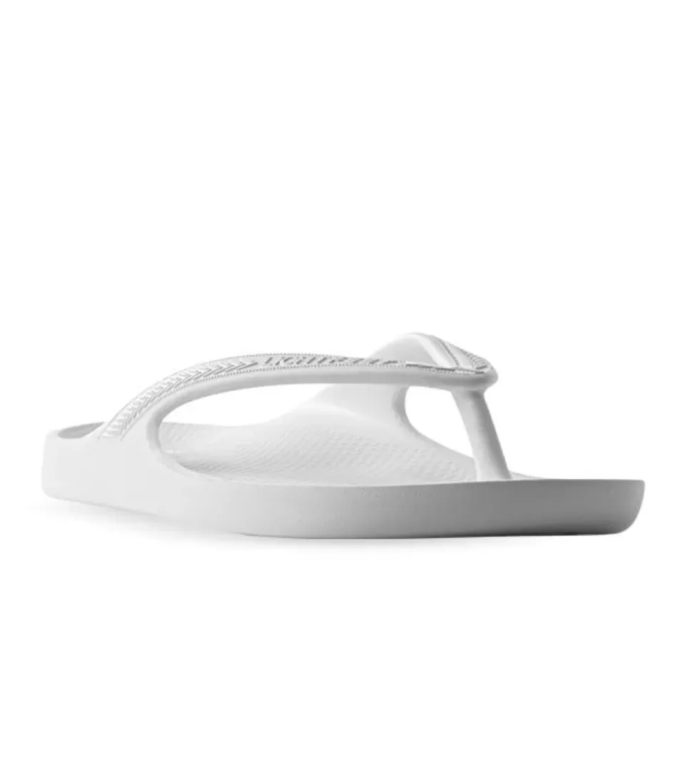 Cheap Revive Arch Support Thong Mens White Men Sandals & Thongs