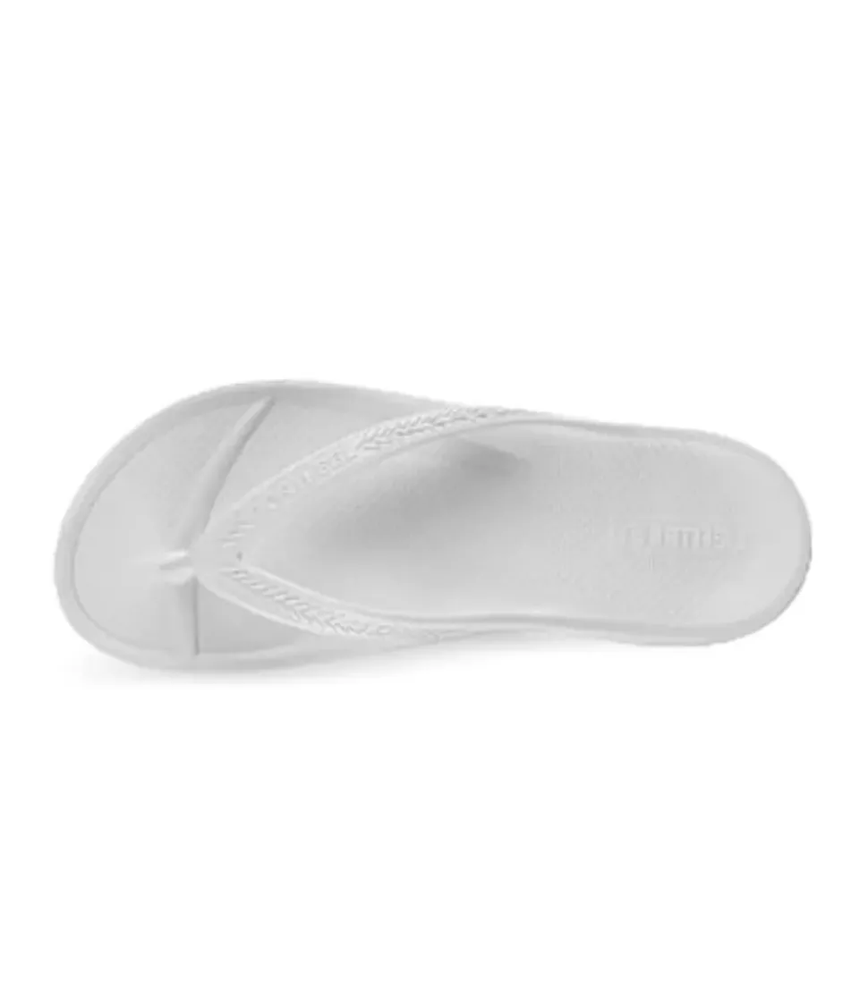 Cheap Revive Arch Support Thong Mens White Men Sandals & Thongs
