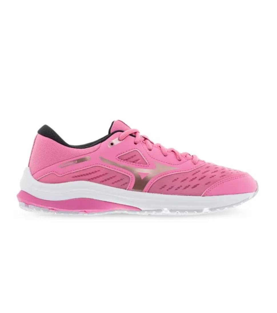 Sale Wave Rider 24 (Gs) Kids Pink Rose Gold Blue Kids Run