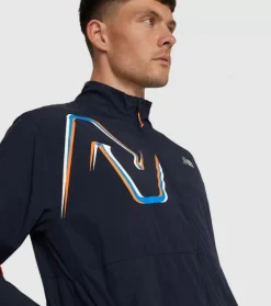 Online Graphic Impact Run Jacket Mens Men Outerwear