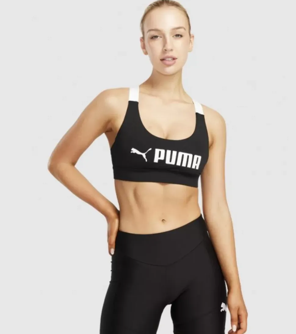 Shop Mid Impact Fit Bra Womens Women Sports Bras