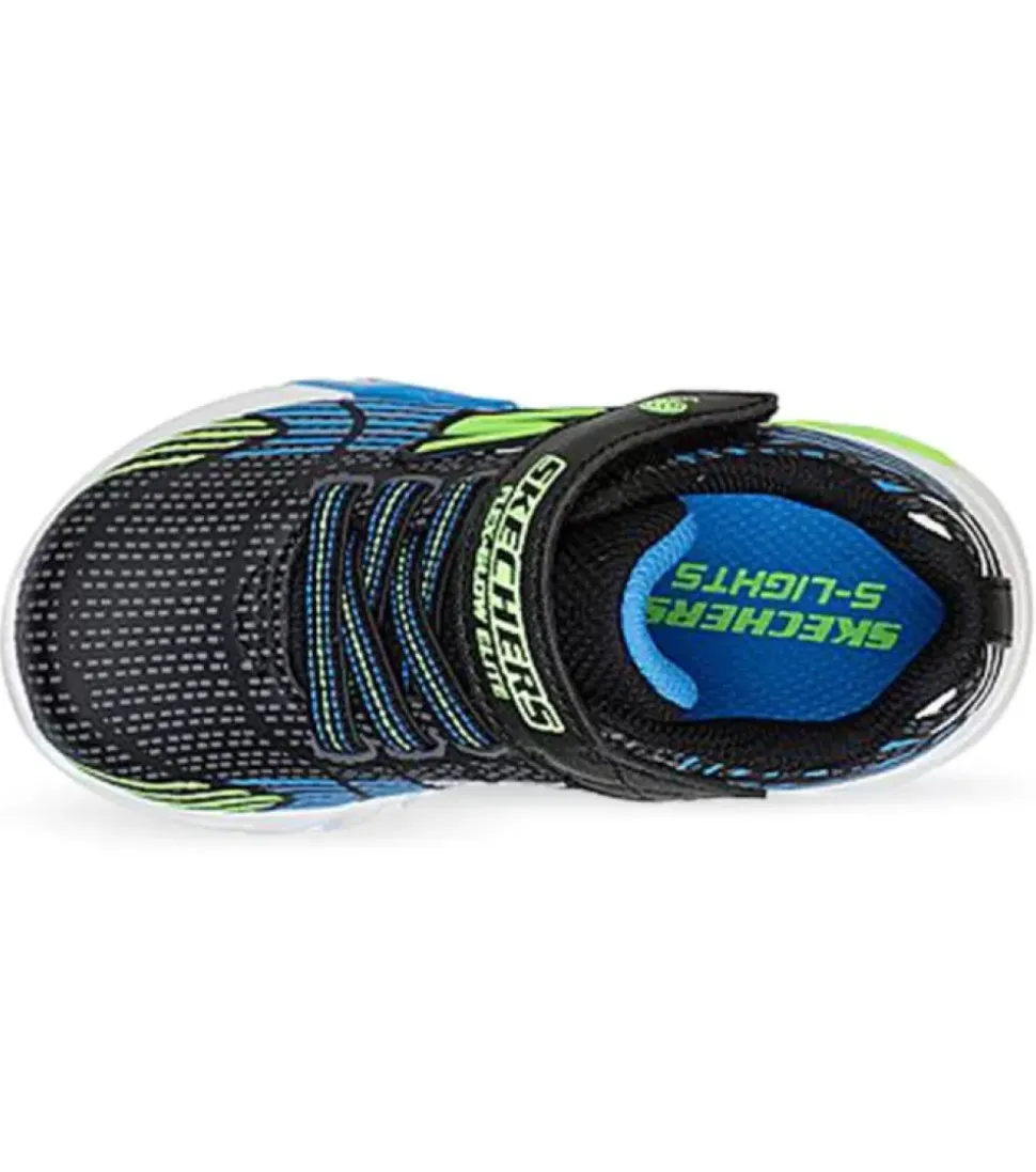 Best Flex Glow Elite (Td) Kids Black Blue Lime Kids Toddlers