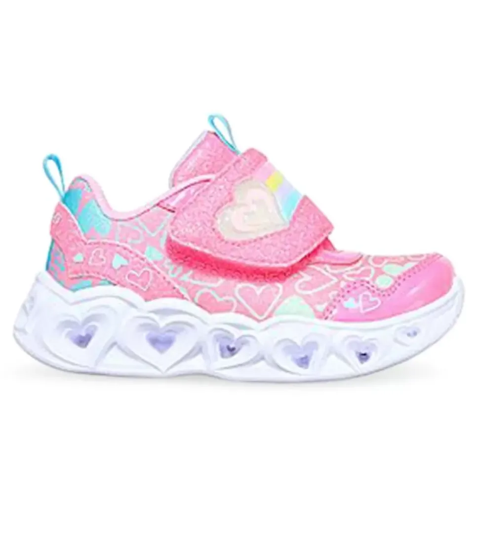Outlet Heart Lights Lovie Dovie (Td) Kids Hot Pink Multi Kids Toddlers