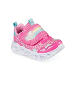 Outlet Heart Lights Lovie Dovie (Td) Kids Hot Pink Multi Kids Toddlers