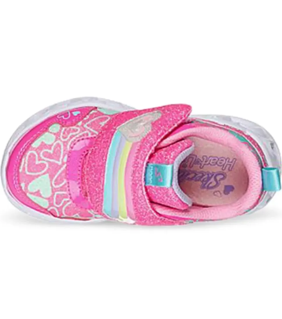 Outlet Heart Lights Lovie Dovie (Td) Kids Hot Pink Multi Kids Toddlers