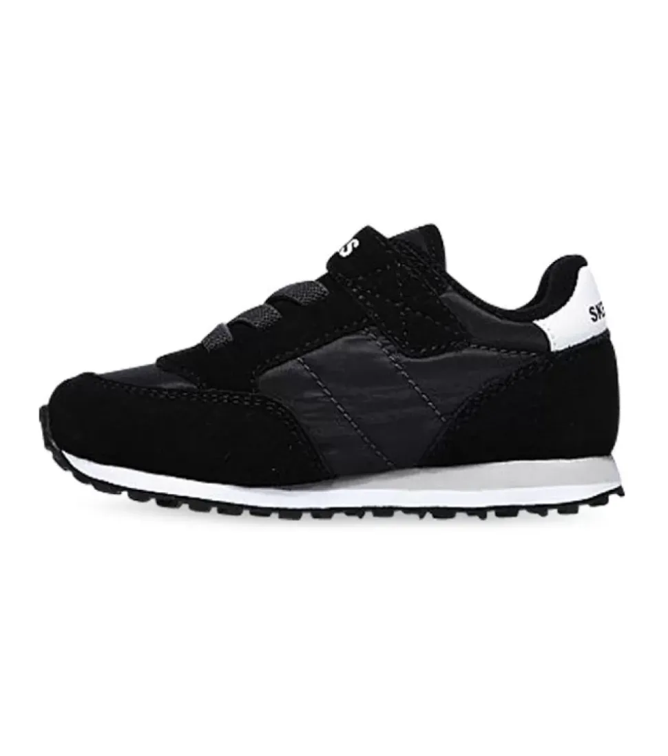 Online Retro Sneaks Gorvox (Td) Kids Black Charcoal Kids Toddlers
