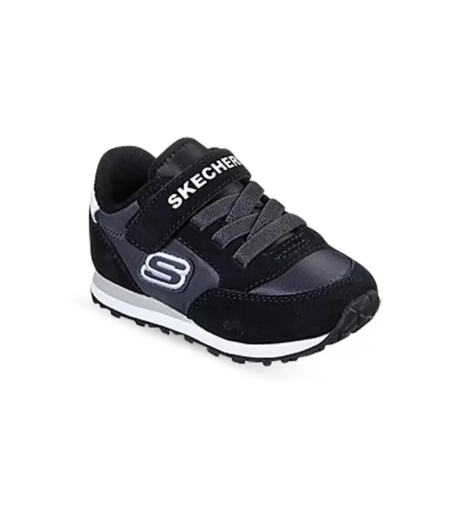 Online Retro Sneaks Gorvox (Td) Kids Black Charcoal Kids Toddlers