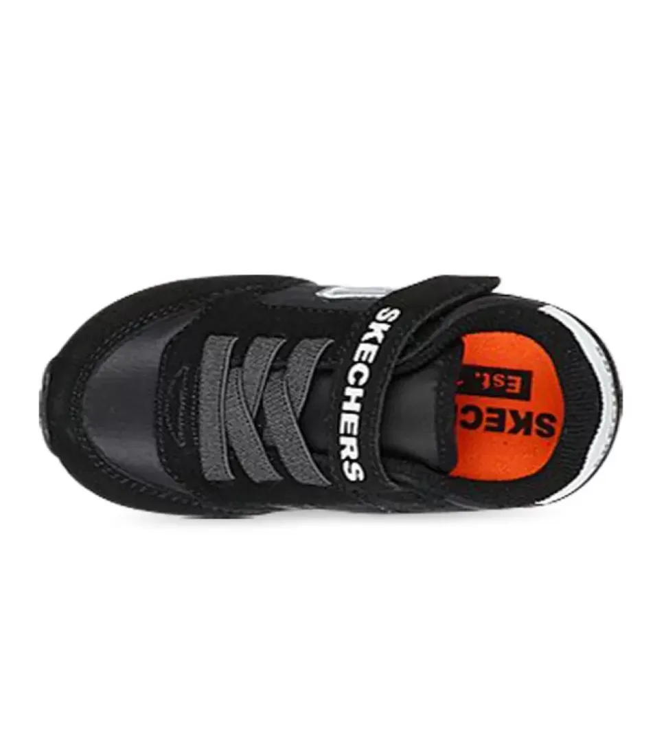 Online Retro Sneaks Gorvox (Td) Kids Black Charcoal Kids Toddlers