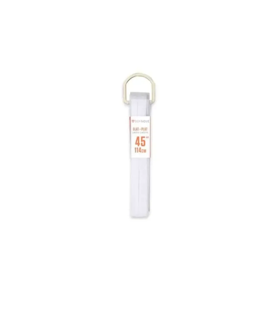 Hot Athletic Flat Lace (45) White Women Laces