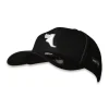 Best The Athletes Foot Peak Trucker Cap Black White Women Hats