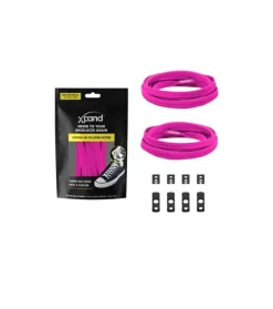 Store Xpand Original No-Tie Laces Neon Pink Women Laces