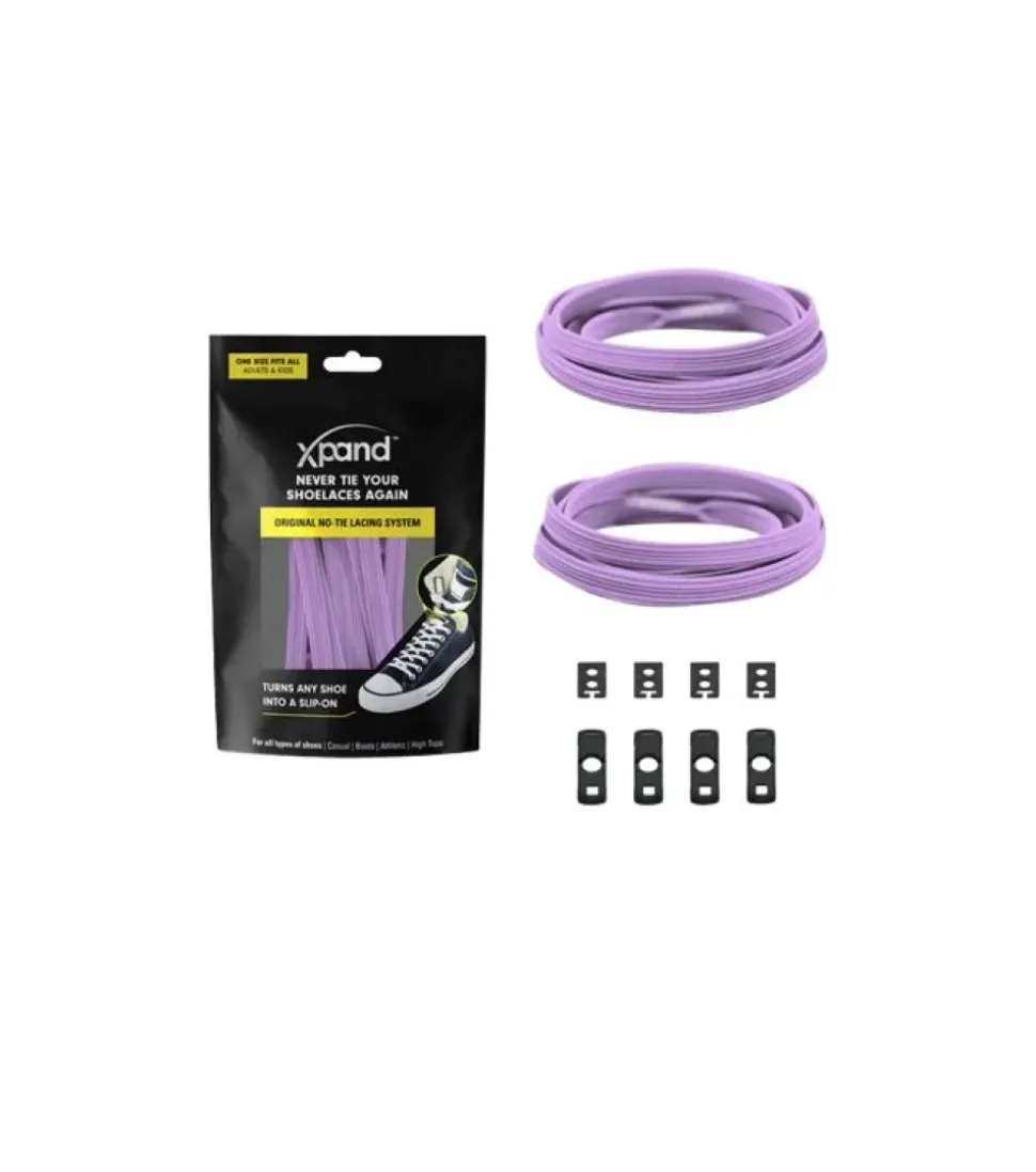 Best Xpand Original No-Tie Laces Pastel Purple Women Laces